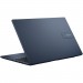 Laptop ASUS Vivobook 15 F1504VA cu procesor Intel® Core™ i3-1315U pana la 4.5GHz, 15.6'', Full HD, IPS, 8GB DDR4 RAM, 512GB SSD, Intel® Graphics, Quiet Blue